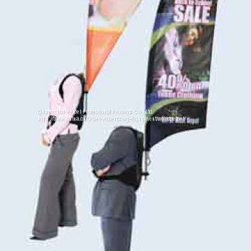 backpack flag,backpack banner,walking flag，walking bill board,Backpack Advertising Flag,walking banner