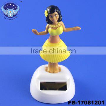 Hula Girl Solar Powered Dancing Figure Toy Promotional Solar Bobble Head Doll photo-3
