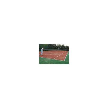 Tennis artificial turf