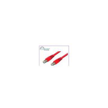 High Speed Cat5e network Patch cable with red color