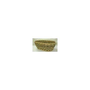 YRGB11048 sea straw basket , rattan basket