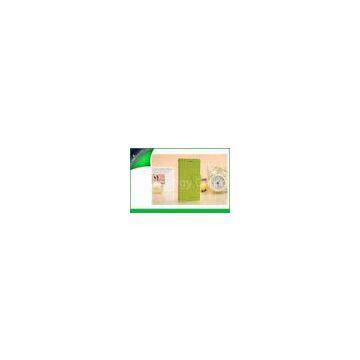 Samsung Galaxy S4 / I9500 Cell Phone Wallet Cases With Card Slot Green