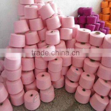 100% spun polyester yarn for knitting