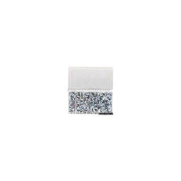150pcs wing nut assortment(steel nut,flange nut)