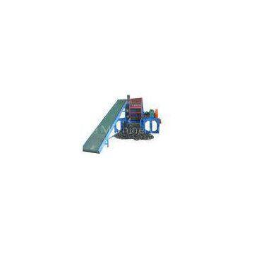 Waste Tire Shredder Machine / Rubber Powder Making Machine Water Cooling