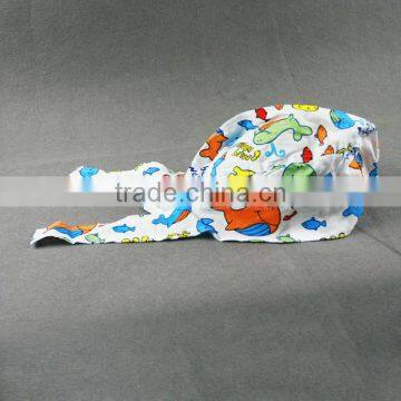 Personalize printing bandit bandana cap with tail, cheap custom logo printed headbands