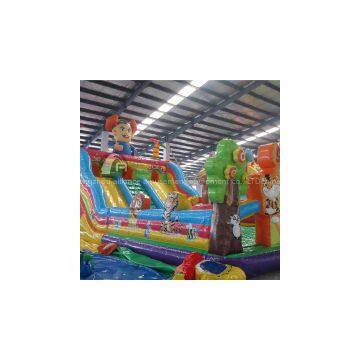 15 * 8 inflatable type bears to the slides