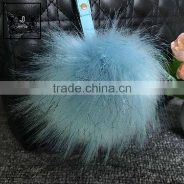 Latest Arrival Faux Fur Women Accessories Raccoon Fur Ball Souvenir Keychain