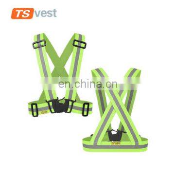 Traffic warning security working running Reflective Elastic Safety Belt