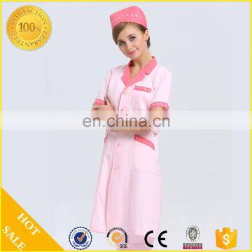 2017 Fashion desigh durable custom beauty salon spa uniform
