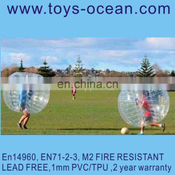 Hot Sale Crazy 1.0mm PVC Inflatable Bumper Ball Bubble Football Bubble Soccer