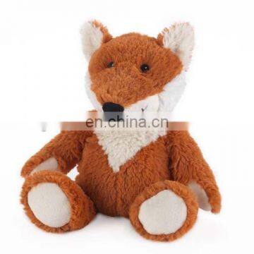 12inch Fluffy wild animals plush fox toy