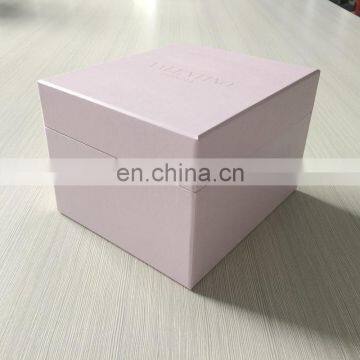 Hot sale shenzhen ZEAL-X packing pink paper box for handbag design