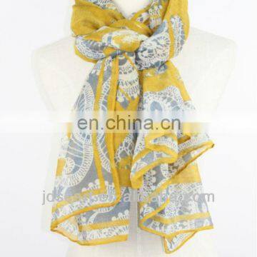 Printed scarf wholesale printed promotion fleece scarf