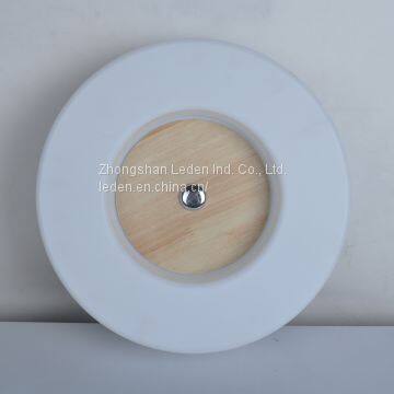 Round Shaped LED Wood Ceiling Light Lamp photo-5