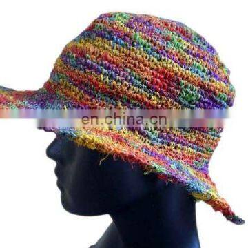 Rasta wire Brim hat