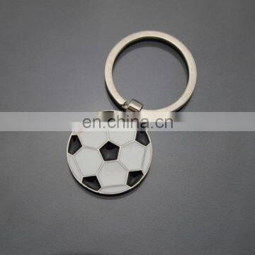 Promotion Round Metal Keychain Embossed Enamel photo-2