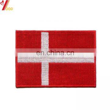 Factory price cheap country flag patches embroidy / embroidered patches with no minimum