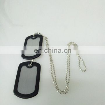 Wholesale fashion custom metal blank military dog tag