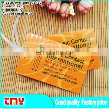 Hard Plastic Pvc Luggage Tag Wholesale,Personalized Custom Vinyl Plastic Pvc Luggage Tag photo-2