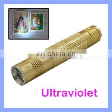 LED Ultraviolet 5W UV 365nm Flashlight Mini Straight UV Flashlight photo-4
