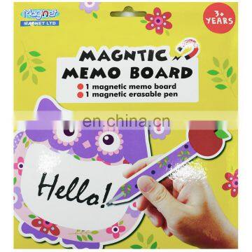 Novel Children Education Toys Plastic Magnetic Writing Board for Children/magnetic Memo Board