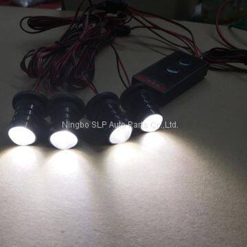 4W LED Vehicle Flash White Strobe Emergency Lights Security Bulbs Truck Bike Car photo-2