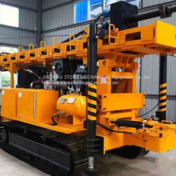 Crawler Mounted Engineering Drilling Rig Color Customized XY-1B Structure Compact