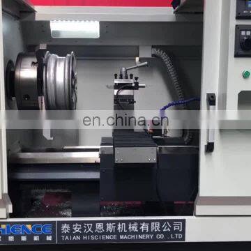 Low cost horizontal alloy wheel repair cnc lathe machine for sale AWR32H