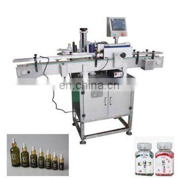 Glass Plastic Flat Bottle Sticker Labeling Machine Wrap Around With Printer photo-7