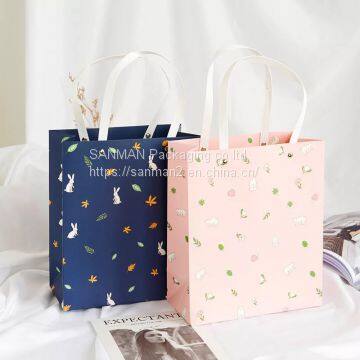 Fancy luxury paper bag shopping