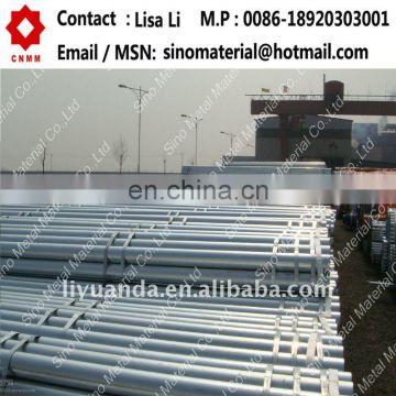 galvanized rail fence tubing