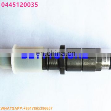 100% Original and new common rail injector 0445120035,0445120272 of 3965720 of 3973059 of 5263305, case 87581565