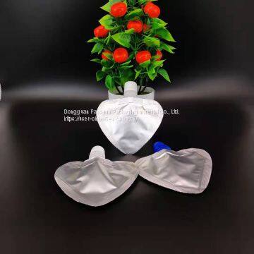 Aluminum Foil Bags With Spout for Sunscreen Lotion Packaging/Children Blow Bubble Bags photo-4