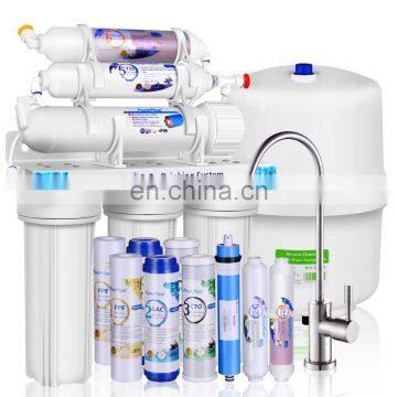 6 stage reverse osmosis drinking water filter system china  household water treatment system