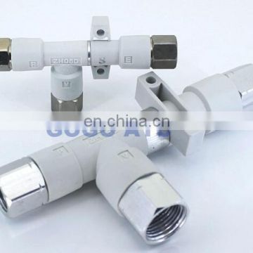 GOGO ATC Pipe type Vacuum generator ZH07DS-01-01-01 -88kPa thread Rc1/8 SMC type Screw-in connection