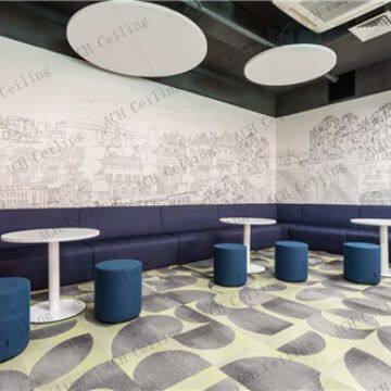 High Performance Acoustic Cloud, Sound Absorbing Ceiling Tile photo-2