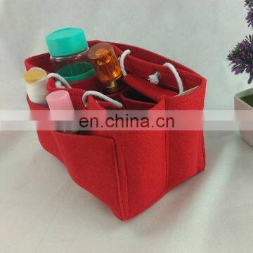 Custom Print Felt Cosmetic Bag Toiletry Makeup Bag Organizer photo-2