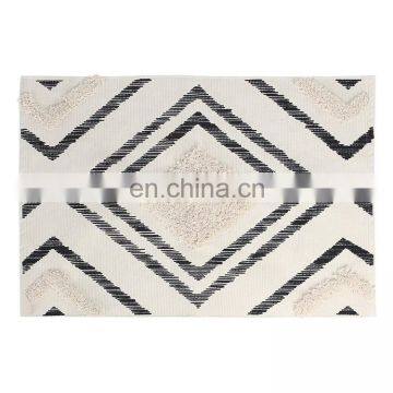 New launching bohemian floor decor rug printed cotton floor mat tufted indoor outdoor area throw rugs for bed room