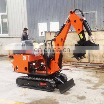 Mini Excavator 800kg Mini Pelle Excavator Red Smallest Mini Excavator for Sale photo-7