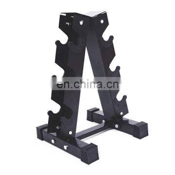 Commercial Fitness Free Weight Gym Body building Equipment 6 or 3 pairs Upright Dumbbell Rack