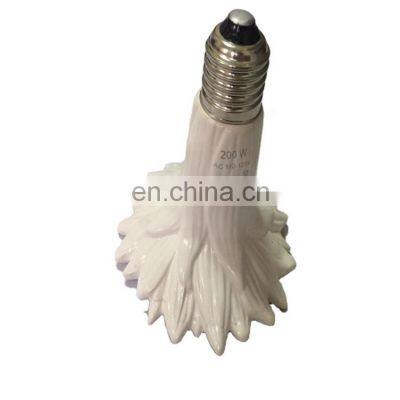 Excellent infrared ceramic heat lamp ceramic heater 220V at flower type