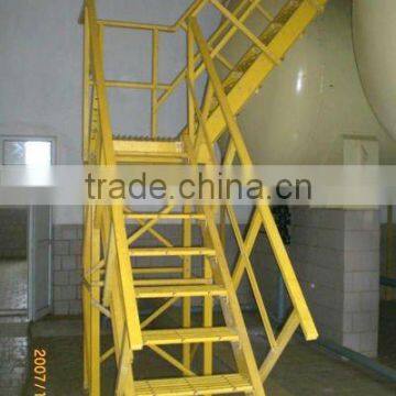 High strength FRP/GRP fiberglass step ladder