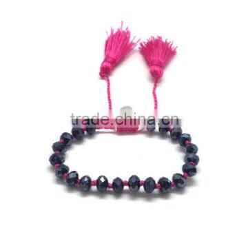 DE203-10 Simple design tassel friendship bracelet for girls Fashion bracelet 2015