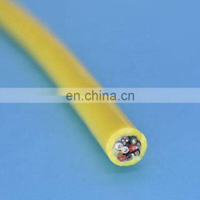 Derul 0.25mm core copper cable 8 core shielded cable for pipe robot