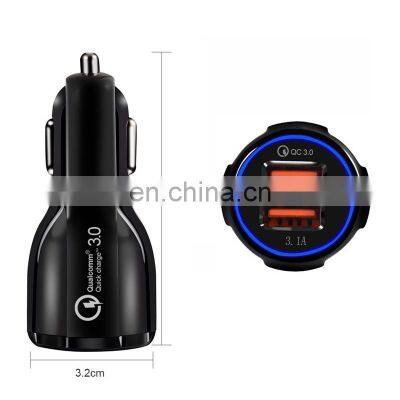 Usb Car Charger Shenzhen 2020 New Arrival Factory Wholesale For Apple Iphone 11/6/7/8 Mobile Phone Qc 3.0 Usb Charger photo-4