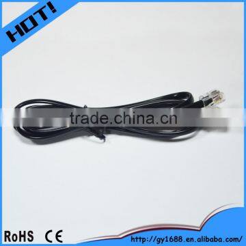 China supplier 4 core RJ11 shielded telephone cable