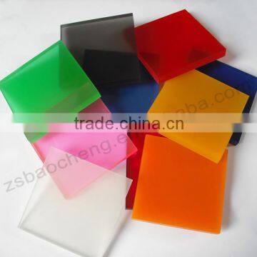 China Cheap Hotel Decorative Fluorescent Acrylic Sheet photo-4