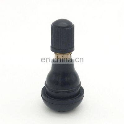 Car Parts Tubeless Snap In  Wheel Tire Valve Natural Rubber TR412 Tyre Valve