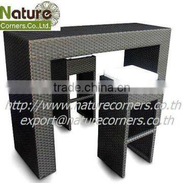 TF0899 Outdoor High Bar Table and Bar Stools